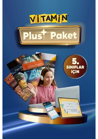 5. Sınıf Plus Paket Dijital Eğitim Seti MEB Uyumlu Dijital İçerikler 8 Kitap 6600 Yeni Nesil Soru 2 Haftada 1 Rehberlik Görüşmesi ve Veli Bilgilendirme Raporları