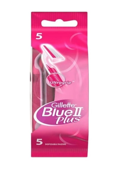 Gillette Blue2 Plus Kadın 5'li Pembe Tıraş Bıçağı