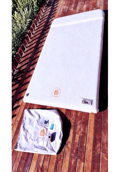 Otomatik Şişme / Hava Boşaltma Sünger Yatak Çift Kişilik 125 195 8 Cm