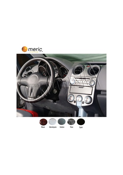 Meriç® Mitsubishi Colt Ön Torpido Kaplama 4 Parça 2004-2007 (530156810)