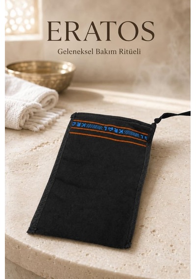 Kral Kelebek El Geçirmeli Kalın Banyo Ve Hamam Kesesi Siyah Ve Beyaz 20'li Paket