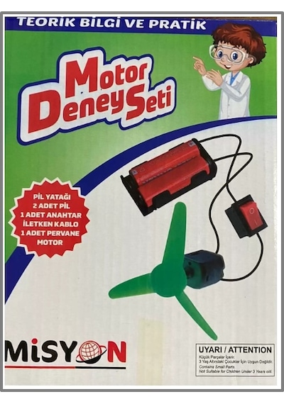 Misyon Motor Deney Seti Kutulu