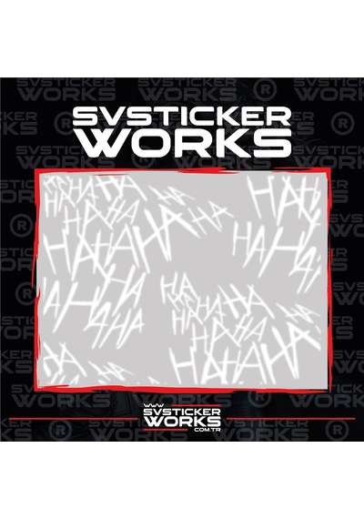 Haha Sticker Motor Araba Dekorasyon Sticker Evrensel 50 Adet 1 Paket 83485963