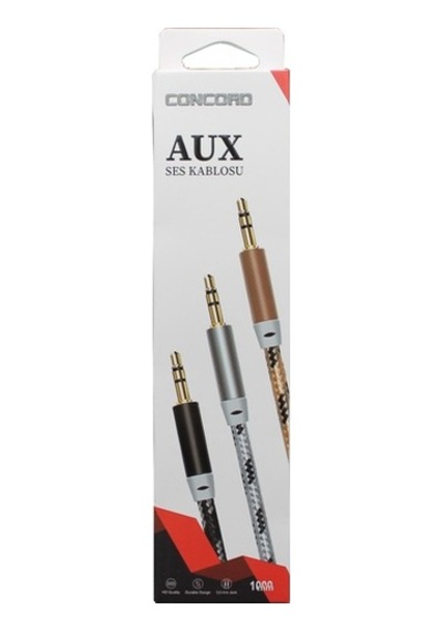 1 Metre Metal Aux Ses Kablosu Concord C-815 (469000128)