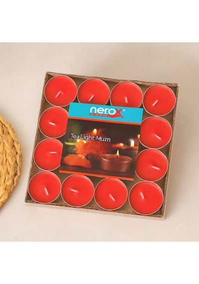 Tealight Yuvarlak Mum 32'li Mix Çr