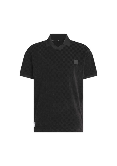 Black Adidas Erkek Golf Polo Yaka T-shirt Knit Ss Polo Kg9985 Siyah