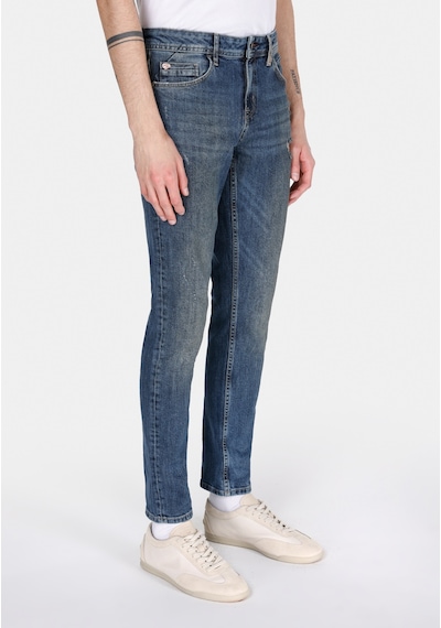 Colin's Colins Straight Fit Düşük Bel Düz Paça Erkek İndigo Jean Pantolon Cl1072206 Q1.v1 Dn43905 DENİM