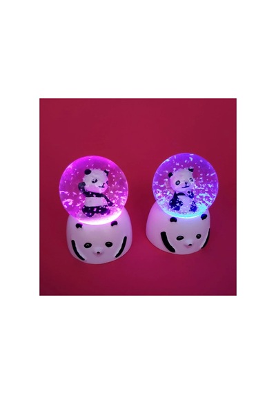 Mini Işıklı Panda Kar Küresi 1 Adet Hmngo48-ıeg4874d