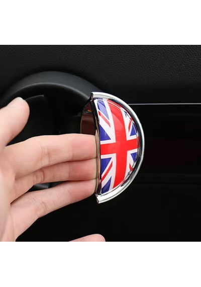 Mini Cooper İle Uyumlu Kapı Kolu Sticker Kaplama Union Jk R Seri