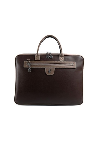 Silver & Polo Silver Polo Kahve - Kahve Düz Kadın Laptop Ve Evrak Çantası Sp1175
