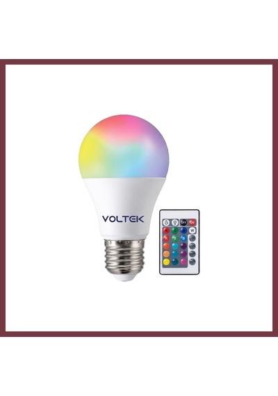 Storeşahin Voltek 9w Kumandalı Beyaz+rgb Led Ampul 1 Adet Shn0720