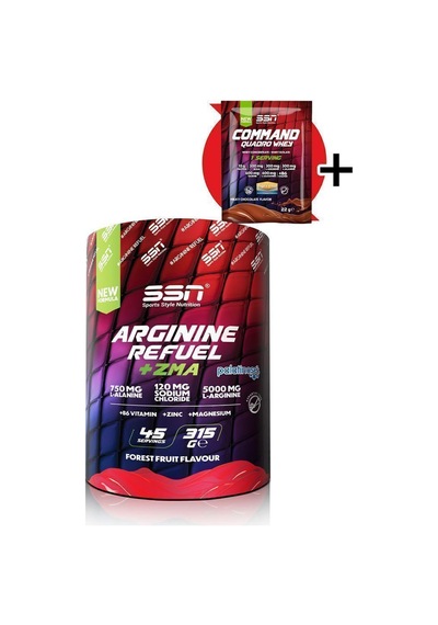 SSN Sports Style Nutrition Arginine Refuel Zma 315 Gr(ORMAN MEYVE) Amino Asit