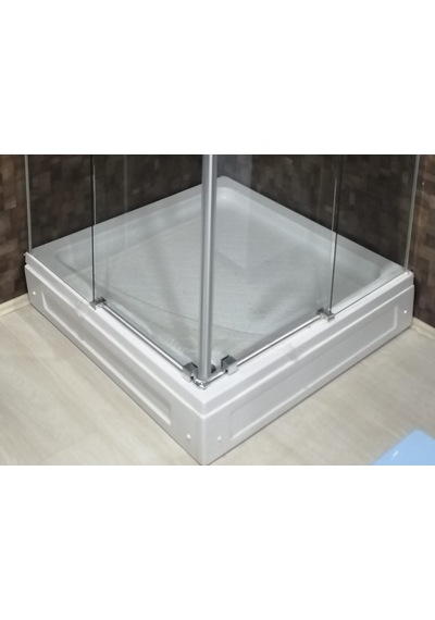 Alika 120x120 Kare H:21 Panelli Duş Teknesi