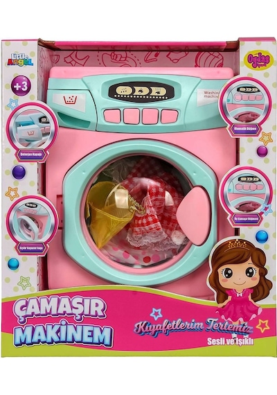 Pilli Büyük Boy Çamaşır Makinesi  02608