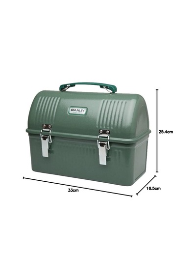 Classic Yemek Taşıma Çantası 9.5 Litre - Yeşil Hammertone Green Paslanmaz Çelik Çok Renkli