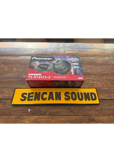 Pioneer Ts-r1651s-2 300watts 40w Rms 16cm 3yollu Sencan Sound