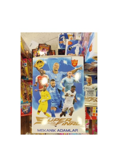 Süper Final Mekanik Adamlar En Son Sezon Futbolcu Kartları 150 Paket 3lü 450 Kart Dekomeka150