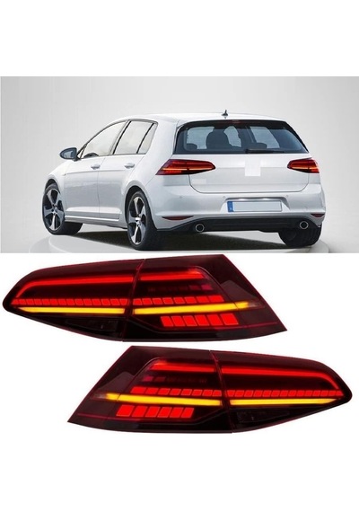 Vw Golf 7.5 2018-füme Ledli Arka Stop