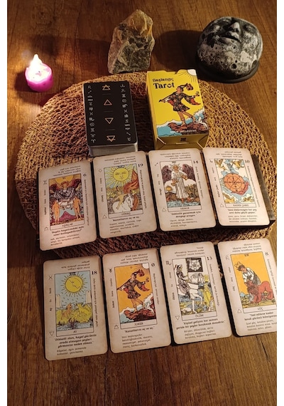 Başlangıç Tarot Destesi 78 Kart - Arındırma Kesesi Hediyeli