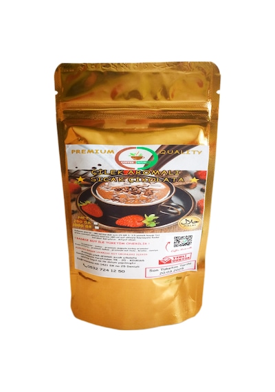 Coffee Naturelle Çilekli Sıcak Çikolata 1 KG
