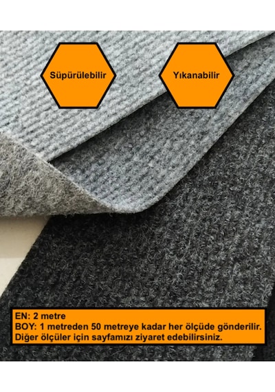 Zemin İçin Rip Halı, Halıflex Zemin Kaplama Halısı, 2x27 Metre