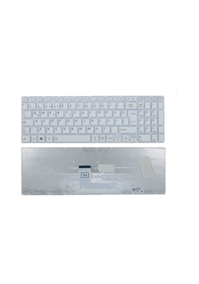 Toshiba L50dt L50dt-a L50t L50t-a L70-c Klavye Beyaz Tr 41261587