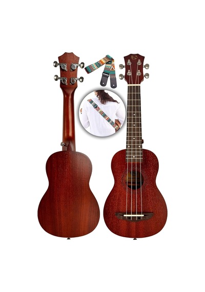 Raya Uks-21mn Soprano Ukulele Maun Hakiki Ağaç 21 Genel