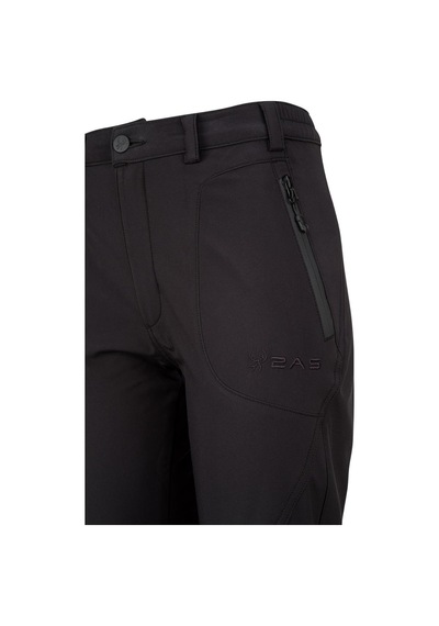 2As Bosie İnce Softshell Kadın Pantolon Siyah 001