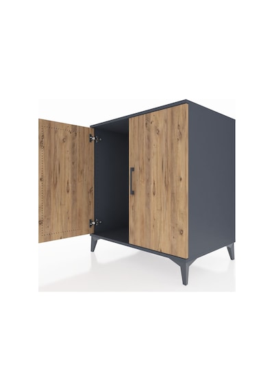 Kronos Şifonyer 2 Kapaklı 88x59x96 Antrasit-çam Antrasit