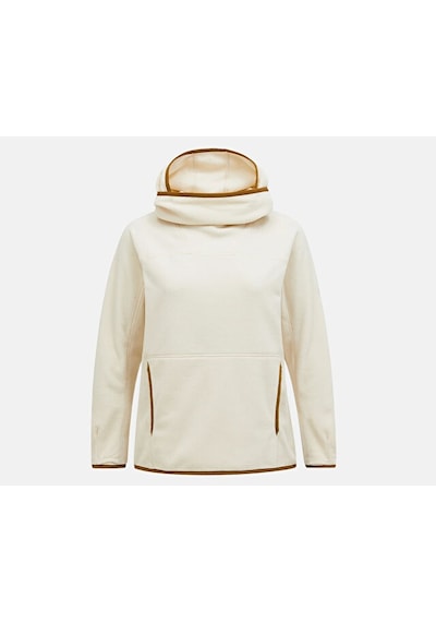 Peak Performance W Treelıne Fleece Hood Kadın Günlük Sweatshirt G79918020t Siyah