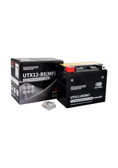 Outdo Utx12-bs 12v 12 Ah Motosiklet Aküsü