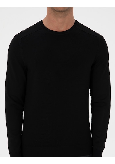 Pierre Cardin Erkek Siyah Kazak /triko 50315763-vr046 Siyah
