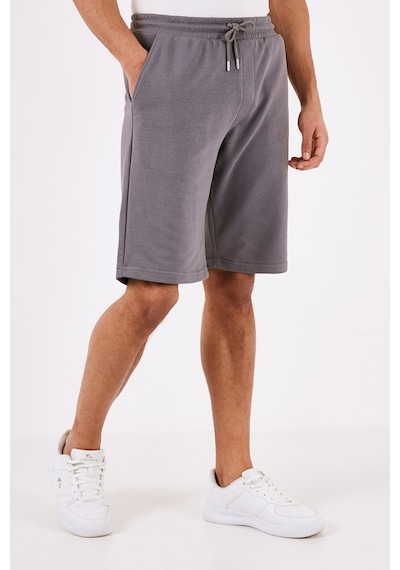 Buratti Pamuklu Belden Bağlamalı Cepli Regular Fit Erkek Short 5908042 Antrasit Buratti Pamuklu Belden Bağlamalı Cepli Regular Fit Erkek Short 5908042 Antrasit
