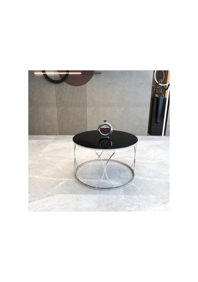 Lioon Art Rüya Model Gümüş Metal Ayaklı Temperli Cam Orta Sehpa Krom Lioon Art Rüya Model Gümüş Metal Ayaklı Temperli Cam Orta Sehpa Krom