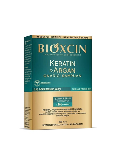Tr Keratin & Argan Onarıcı Şampuan, 300 Ml