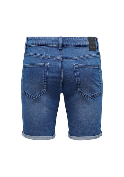 Only & Sons Erkek Kıvrık Paça Kot Şort - 22022333 001