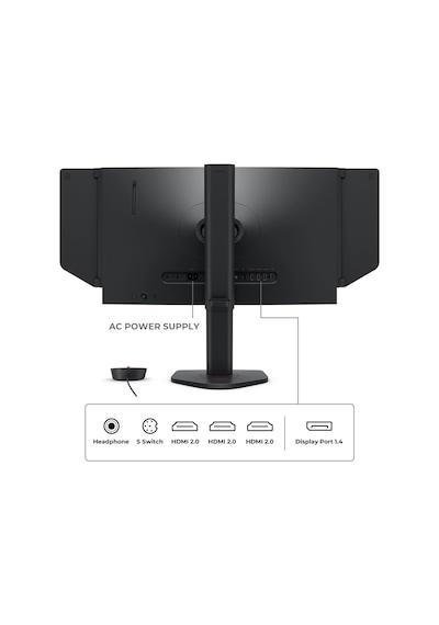 BenQ Zowie XL2566X Plus 24.1" 0.5 MS 400 3xHDMI+1xDP Freesync Pivot Oyuncu Monitör