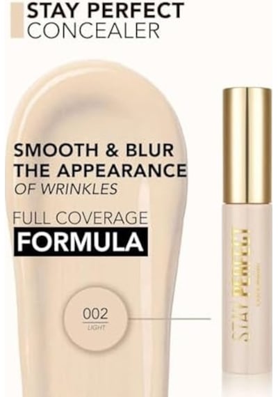 Doğal Bitişli Kapatıcı Sıcak Alt Ton - Perfect Concealer - 002 Light - 8682536085465