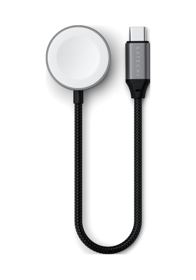 Satechi Usb-c Magnetic Hızlı Şarj Kablo Apple Uyumlu Watch  Uzay Grisi ST-QCAWM