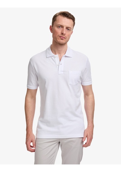 Pierre Cardin Erkek Beyaz Tişört Basic 50321144-vr013