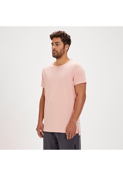 Bad Bear Major Erkek Pembe Yuvarlak Yaka Tişört Pembe