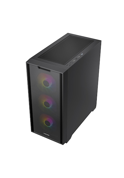 Fazeon F5 650w+bronze 4x120mm Argb Fanlı Mesh Panel Bilgisayar Kasası