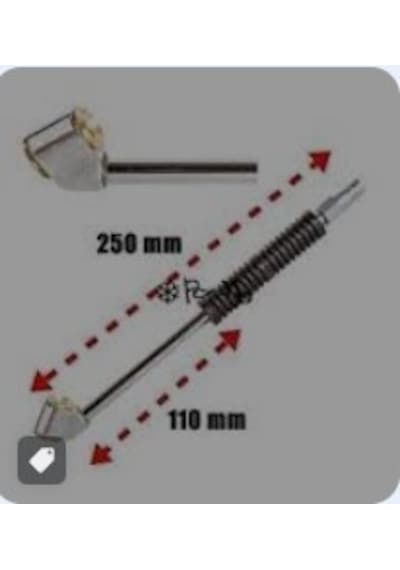 Cmc 7021 Lastik Hava Şişirme Çubuk Tip Lastik Şişirme Aparatı Jak Girişli