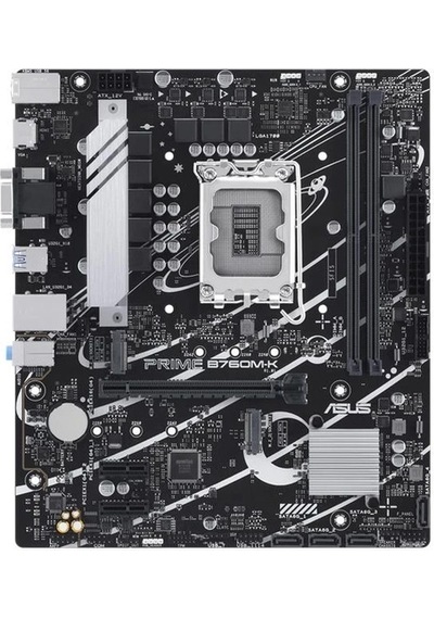 Asus Intel Prıme B760m-k D5 Ddr5 8000 Oc Vga Hdmı 2.5gbit Lan M.2 16x 1700p 12-13. Nesil