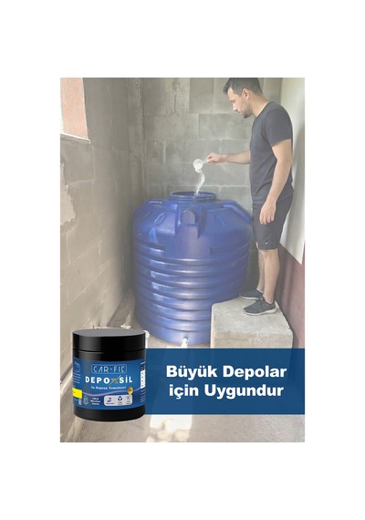 Car-fil Depoxıl Su Deposu & Tesisat Temizleme Granülü Oksijen Bazlı, Koku  Rv Tekne Tiny House