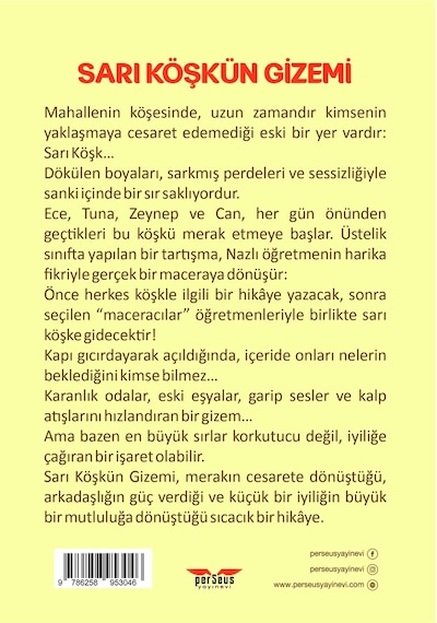 Sarı Köşkün Gizemi - Didem Çekem - Perseus Yayınevi