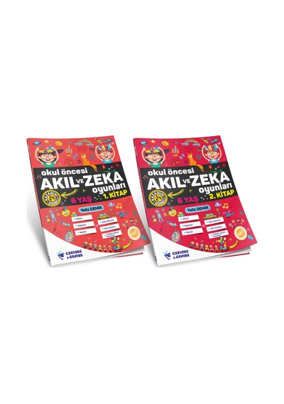 Curious&Genius Okul Öncesi Akıl ve Zeka Oyunları 6 Yaş Seti N11.105796