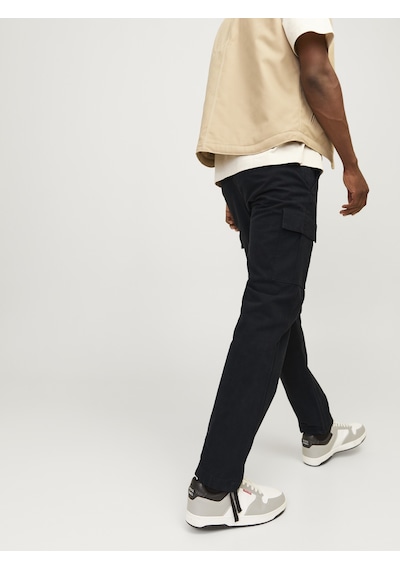 Jack & Jones Jack Jones Erkek Yandan Cepli Kargo Pantolon 12258150 Siyah Jack & Jones Jack Jones Erkek Yandan Cepli Kargo Pantolon 12258150 Siyah