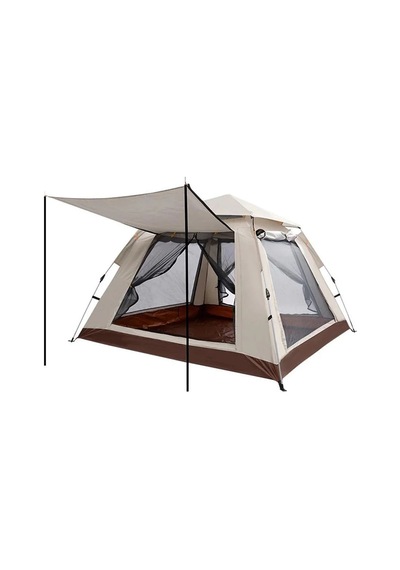Lb Tam 4 Kişilik 210 X 210 X 140 Cm 210d Oxford Kumaş Çadır Çok Renkli