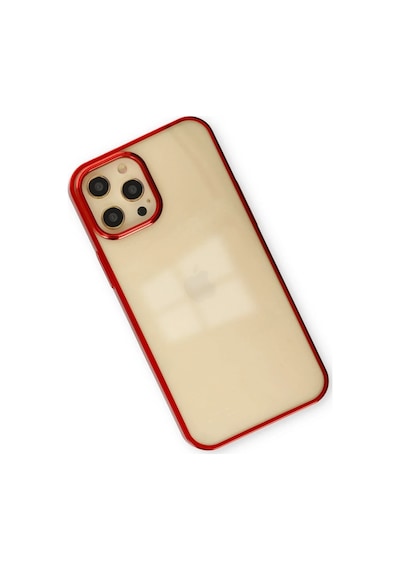 Apple İphone 12 Pro Max Kılıf Element Silikon - Kırmızı 0.2M-Çok Renkli